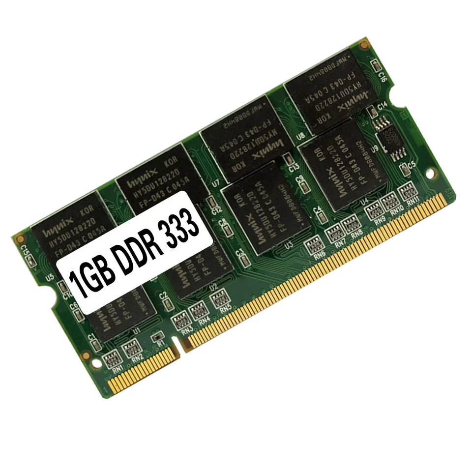 Laptop Memory Ram SO-DIMM PC2700 DDR 333 MHz 200PIN 1GB / DDR1 For Notebook - Image 4 of 4
