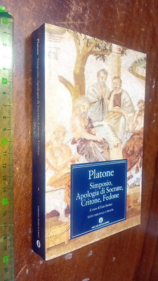 Libro; SIMPOSIO,APOLOGIA DI SOCRATE,CRITONE,FEDONE 1991