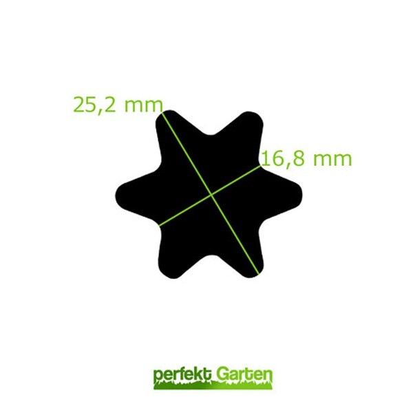 Lama Per Trattorino - Rasaerba MTD 765 - 102 Cm - Alettata Destra 516 Rif Orig 942 0608 742 0608 Detail - Foto 5