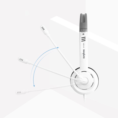 Kabelgebundener Stereo-Headset-Kopfhörer mit Geräuschunterdrückung und Mikrofon - Bild 7 von 12