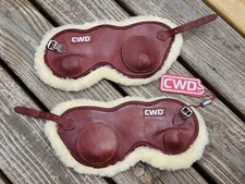 CWD Equitation Buckle Fetlock Boots -Removable Sheepskin Liners-Size 2/Cob - NWT