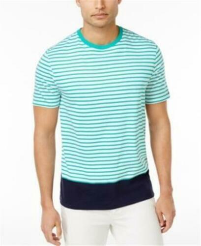 ФУТБОЛКА В ПОЛОСКУ TOMMY HILFIGER BRYANT ЗЕЛЕНО-БЕЛАЯ МУЖСКАЯ XL 4990₽