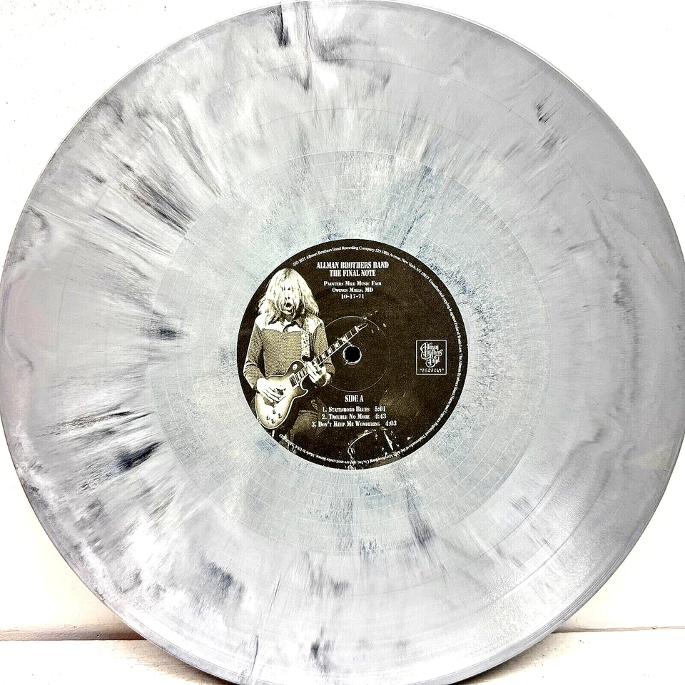 The Allman Brothers Band The Final Note RSD 2021 B&W Vinyl Records 1st Press - Image 2 of 4