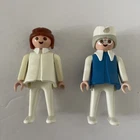 Vintage Playmobil Hospital Nurse Figures Lot of 2