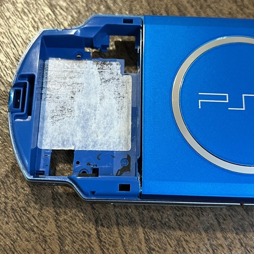 Vibrant Blue Sony PSP 3000 Rear Casing Shell Housing Case Part Official OEM - Picture 2 of 7