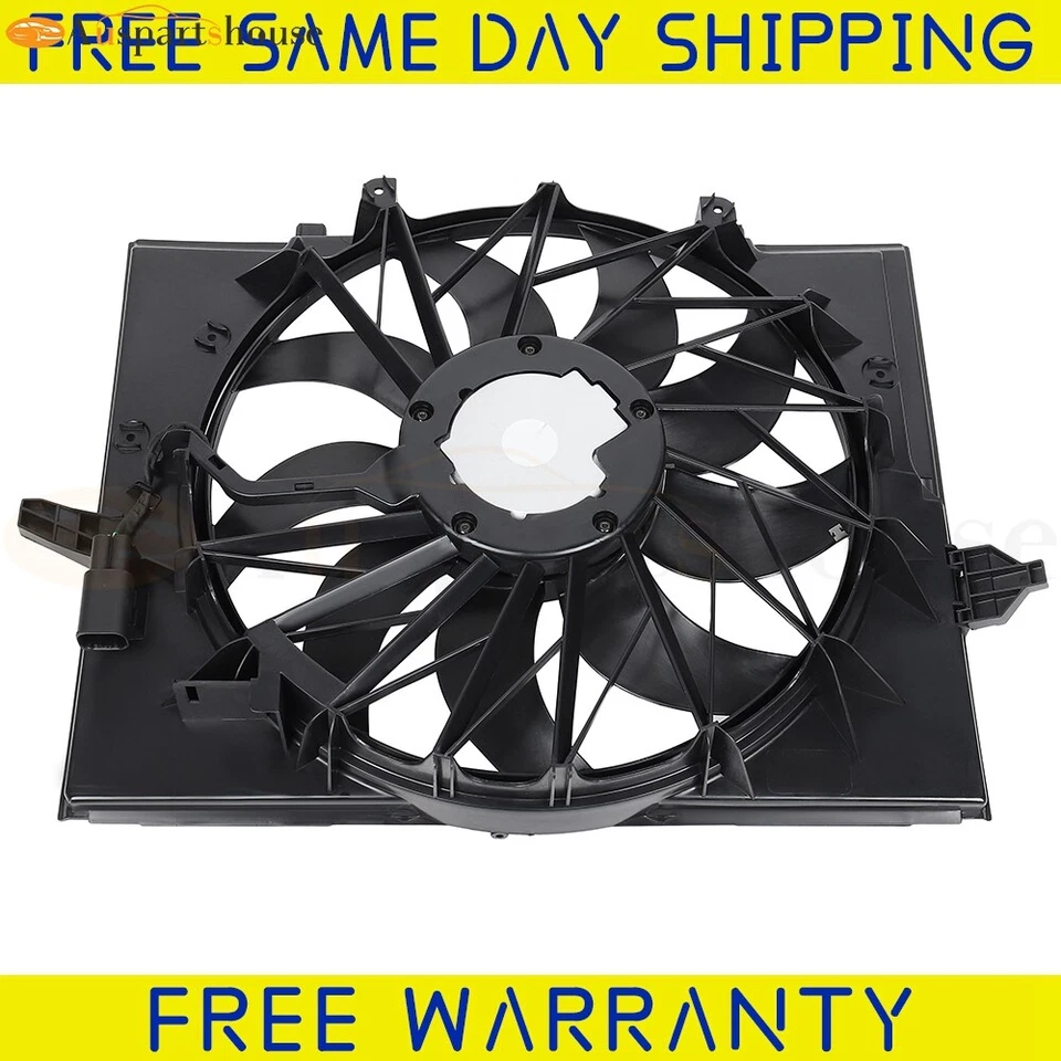 Вентилятор охлаждения радиатора для 2006-2008 BMW 750Li 4,8 л 2008-2010 BMW 528i 3,0 л 621211 - Изображение 2 из 4