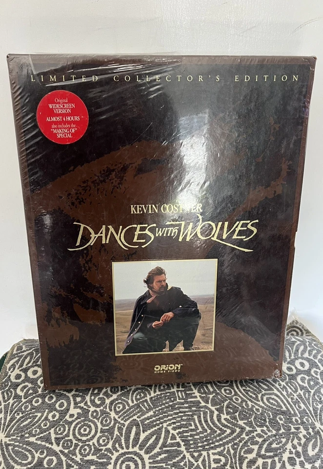 Dances With Wolves The Limited Collectors Edition {VHS} Boxed Set- Brand New - Image 3 of 4