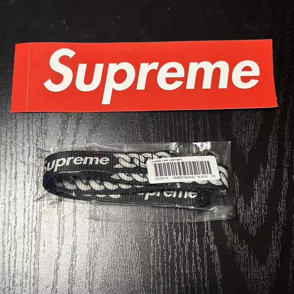Cordon Supreme Cuban Links noir SS22