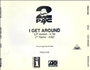 2 PAC I Get Around シングル cd grap I Get Around [Vinyl Single] [Single] by 2Pac (Cassette, May-1993
