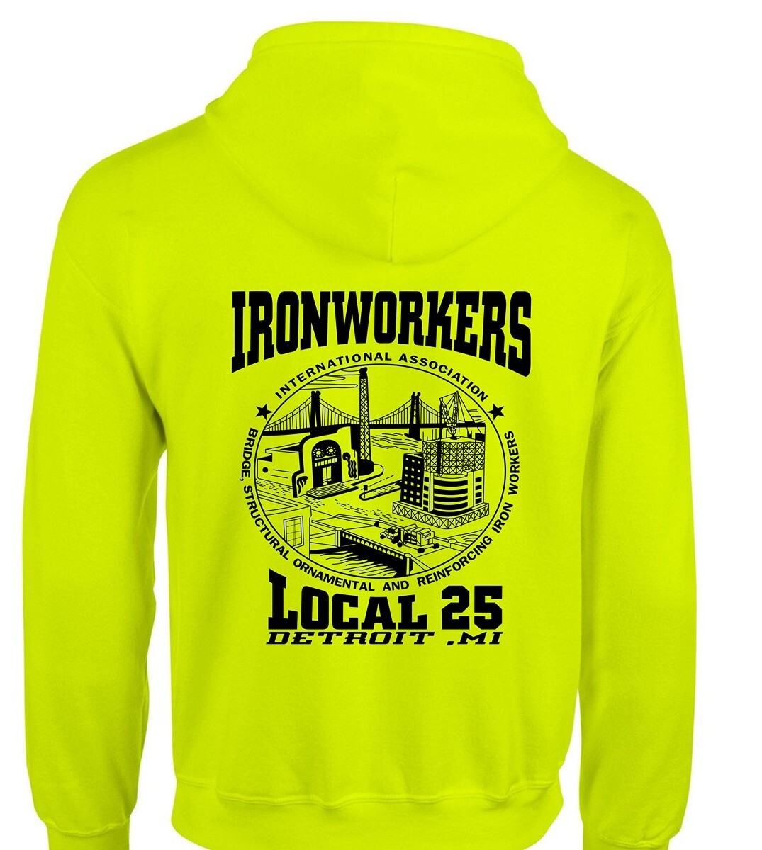 Ironworkers Local 25 structural Reinforcing ornamental Zip