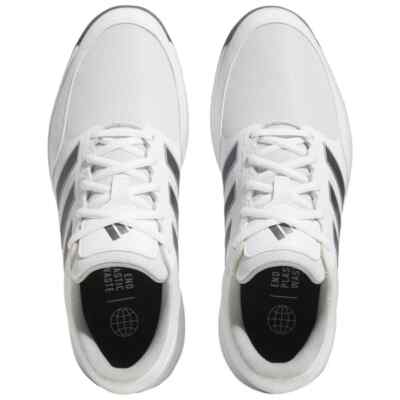 New adidas Tech Response 3.0 Golf Shoe White/Silver/Met  display picture 1