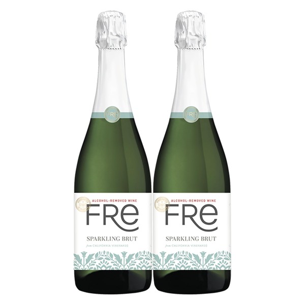 Paquete de experiencia de champán sin alcohol Sutter Home Fre Sparkling Brut con C