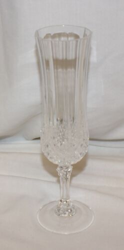 Cristal D'Arques Longchamp Stemware Flute Wine Glass Candlestick Ice Tea Crystal - Picture 8 of 52