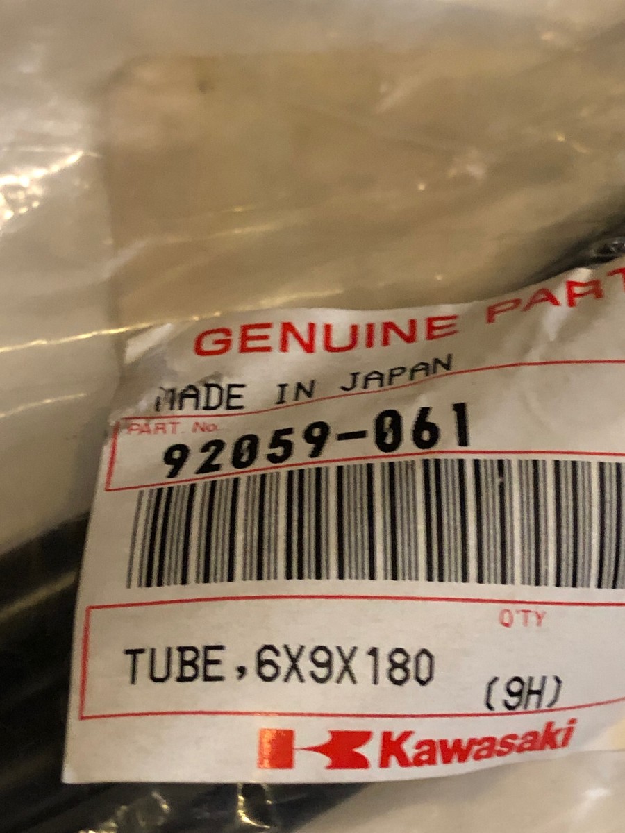 NOS OEM Genuine Kawasaki Motorcycle Breather Pipe P/N 92059-061