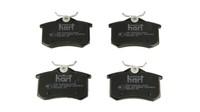 Hart 223 160 Bremsbelag Set, Scheibenbremse FüR CitroËN DS Peugeot