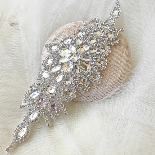 Lot De 2 Décorations De Gâteau Mariage En Métal - Double Cœur Strass Or/Argent, 20x8 Cm - Pour Anniversaire, Fiançailles, Cadeau Romantique - 6