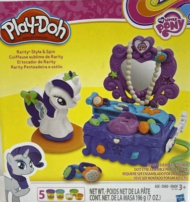 play doh rarity style and spin