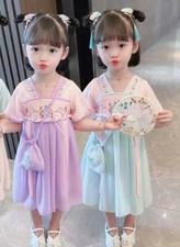 Chinese Style Girls' Hanfu Children Ancient Dress Tang Kid Dress