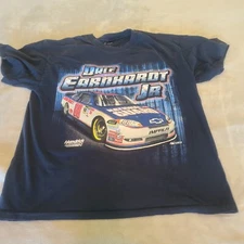Nascar Mens Large Blue Dale Earnhardt Jr 88 Nascar Shirt