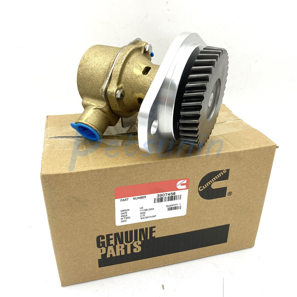 Sherwood M71 Cummins 4B Diesel Raw Water Pump Replaces Sherwood M71 Cummins 4B Diesel Raw Water Pump Replaces