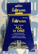 Multi Purpose All in One Plugs packs of 48 5mm 6mm 8mm And 10mm