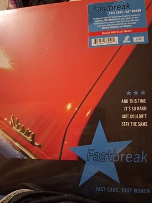Fastbreak - Fast Women Fast Cars (BLACK & BLUE VINYL) - PUNK *NEW/COLOR ...