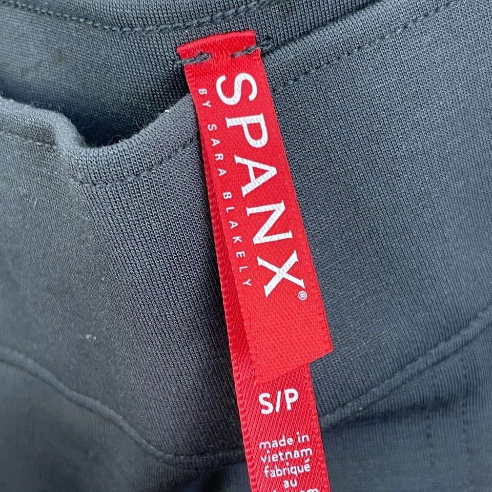 Spanx Leggings Womens Small Gray High Rise Pull-On Jean-ish Ponte Stretch Pants - Image 4 of 4