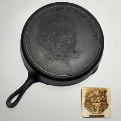 Griswold #10 Homemade Cast Iron Skillet Griddle - JMB Restorations