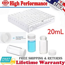 20mL Scintillation Vial Borosilicate w/ Cone Shaped Liner 22-400 Urea Screw Cap