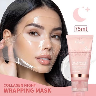 Collagen Overnight Wrapping Mask KOREAN GLASS SKIN ROUTINE elasticity hydration