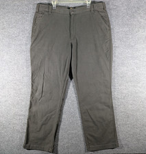 Carhartt Rugged Flex Canvas Pants Mens 42x32 Dark Gray Relaxed Fit 102291 306