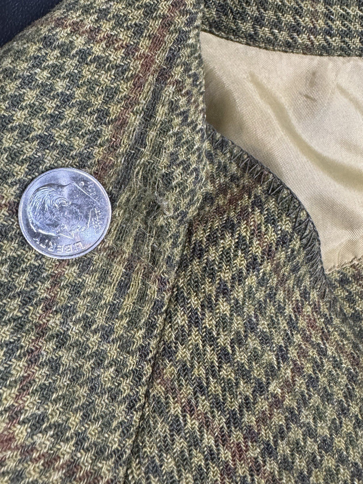 Vintage Pendleton Houndstooth Pattern 100% Virgin… - image 13