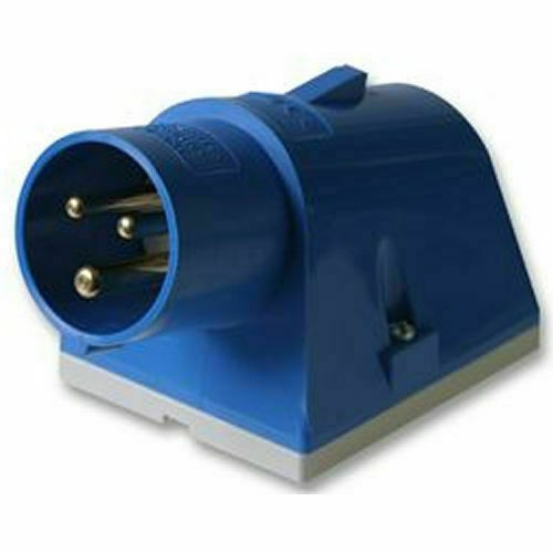 Caravan Site Power Surface Mount PLUG 240V 16A Blue IP44 [006427]
