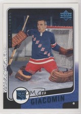 2000-01 Upper Deck Legends Ed Giacomin #89 HOF 0a4