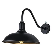 15 Inch Dusk to Dawn Exterior Farmhouse Lighting Barn Light 15" Diameter, 1 PC