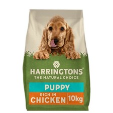 Harringtons Complete Dry Puppy Food Chicken & Rice 10kg - Made with All Natural 3.69 per kilo
