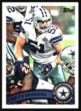 2011 Topps #79 Keith Brooking Dallas Cowboys