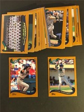 2002 Topps Traded and Rookies Baseball Cards 9