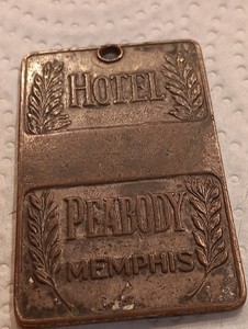 VTG HOTEL PEABODY MEMPHIS FOB 1920-1930 ERA