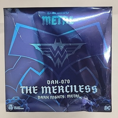 DC Beast Kingdom Dark Nights Metal Batman Figure DAH-070 the Merciless -Open Box