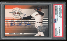 2003 Donruss Signature Series Barry Bonds Auto #TT-4 PSA Authentic