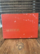 Vintage 5 MMF Industries Color-Keyed Coin Tubes in Box Currency