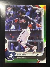 OZZIE ALBIES 2026 Topps NOW ROAD TO OPENING DAY #OD157 /99 GREEN FOIL Parallel