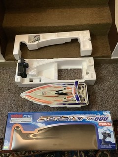 Kyosho Sunstorm 600 Ferngesteuertes Boot Radio Controlled Elektrik Powered