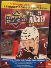 ⚡️2020-21 Upper Deck Hockey EXTENDED SERIES Sealed Blaster Box NEW! NHL AUTO RPA