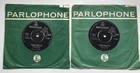 THE BEATLES "PLEASE PLEASE ME" BLACK & SILVER LABELS RARE NO 45 PREFIX 2 COPIES