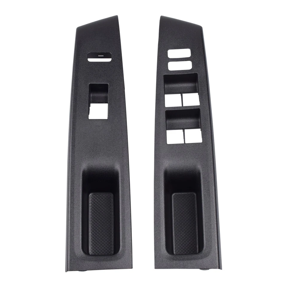 Bisel del panel interruptor de ventana delantera derecha + izquierda para Toyota Yaris 2012-2014 Foto 4 de 4