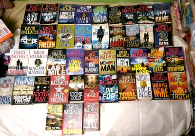 LOT 26 *David Baldacci  Ultimate Collection!  43 Paperback Novels  See List! 
