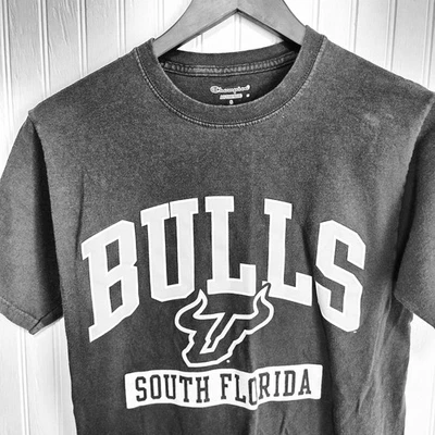 South Florida Bulls Shirt Mens Small Green NCAA Football Champion Tee T-Shirt - Image 1 of 4