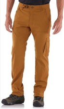 PrAna Stretch Zion Pants Men's Medium Brown Hiking Cargo Trail Tech